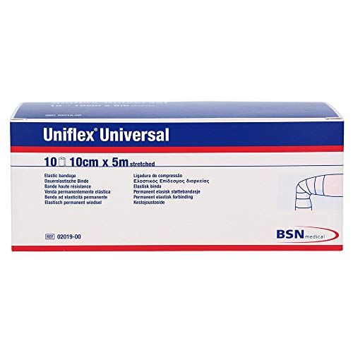 Uniflex Universalbinde weiÃŸ 10 cm x 5 m 10 Rollen