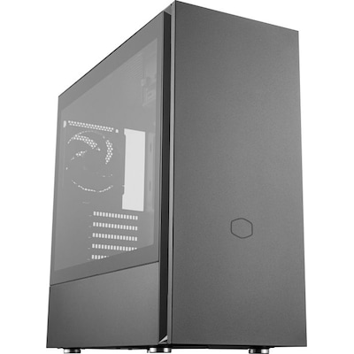 CoolerMaster Midi Silencio S600 (B) USB 3.2/TG Side