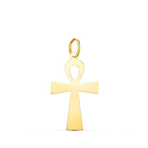 Inmaculada Romero IR Cross of Life Collacting Gold 18K Unisex 22 mm. glatt