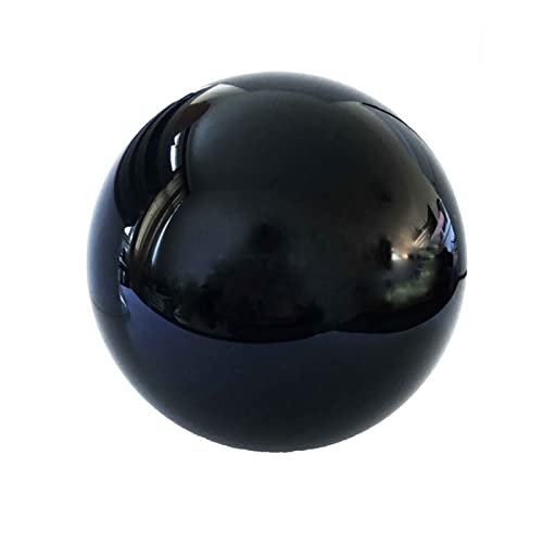 MIUXE 50mm Mixcolor Glaskugel FengShui Ball Briefbeschwerer (Color : Red, Size : 50mm) ZAOQINIYIN (Color : Nero, Size : 50mm)