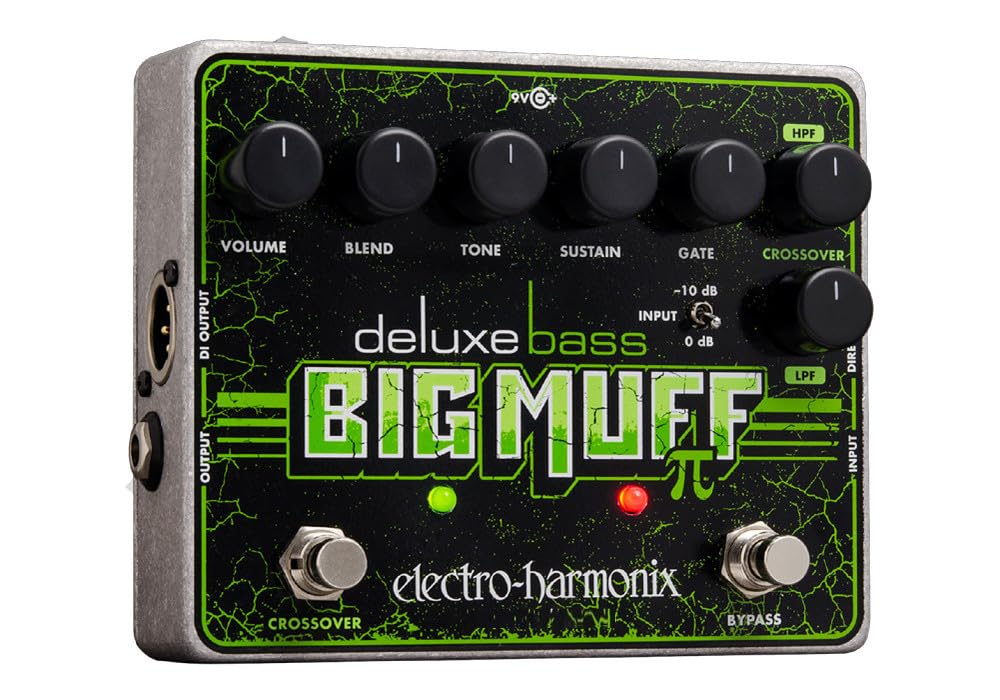 Electro Harmonix, Big Muff PI 665212, Effekt einer E-Gitarre mit Synthesizer, Filter, Bass