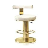 Bar Stool Light Luxury Bar Chair Lift Rotating Bar Chair Simple Backrest High Chair Bar Stool Bar High Stool Bar Stool Barhocker (Color : Y, Size : C)