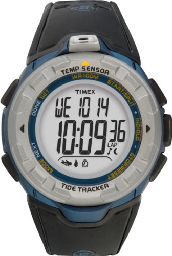 Timex Herren-Armbanduhr Tide Temp Digital Quarz Resin T46291