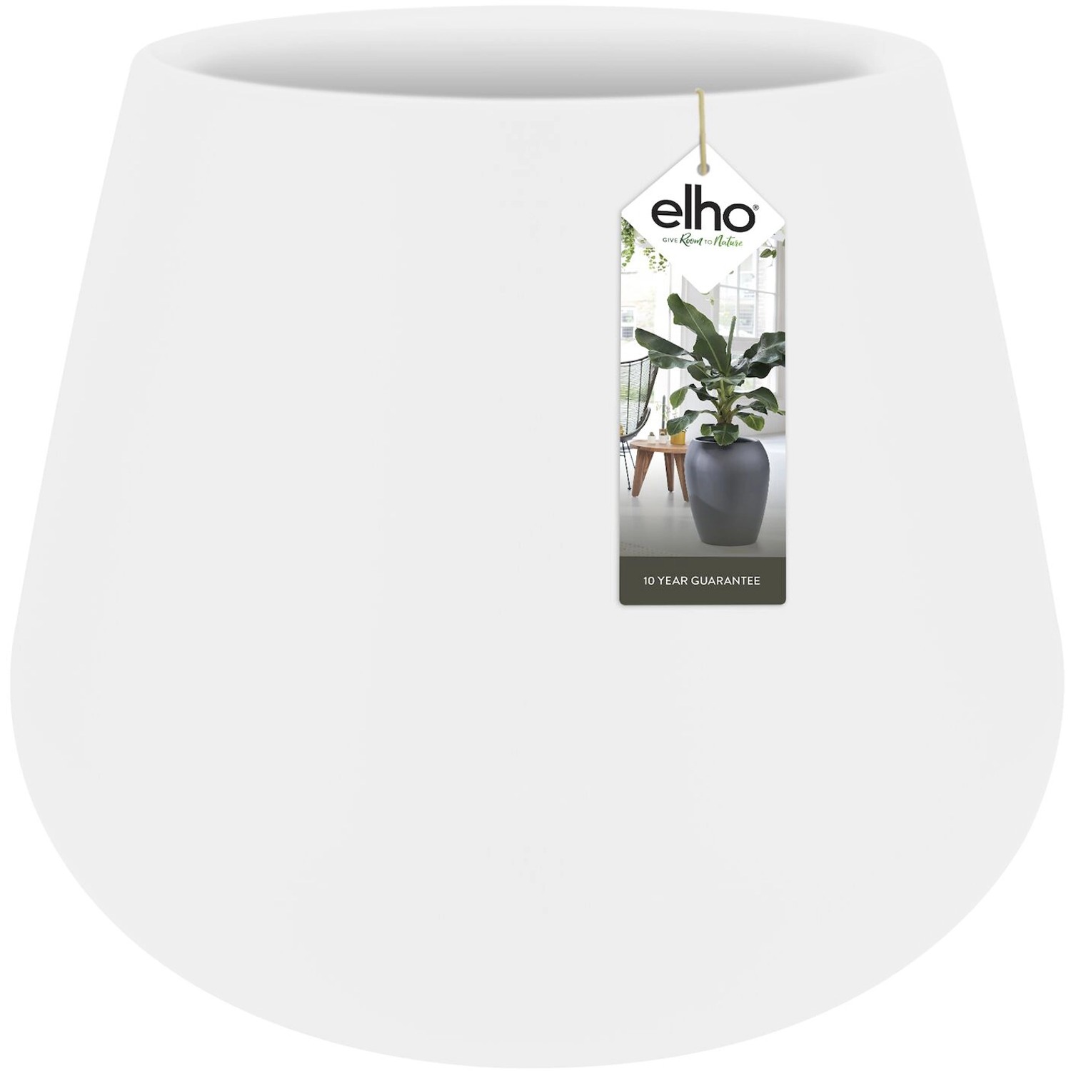 Elho Blumentopf Pure Cone Ø 55 cm Weiß