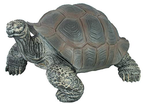 colourliving Schildkröte Figur Gartenfigur Sammy Teich Dekoration Reptilien Tierfigur Teichdeko Gartendeko