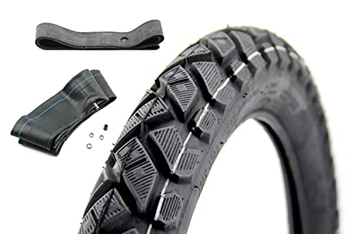 SET Vee Rubber Reifen VRM185 2,75 x 16 Zoll 46M TT + Schlauch + Felgenband für Simson