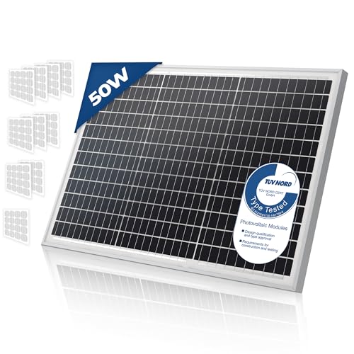Monokristallin Photovoltaik Solarmodul - 50 100 130 150 165 W, 17 18 V für 12 v Batterien, Setwahl - Solarpanel, Solarzelle, Solarladegerät, Solaranlage