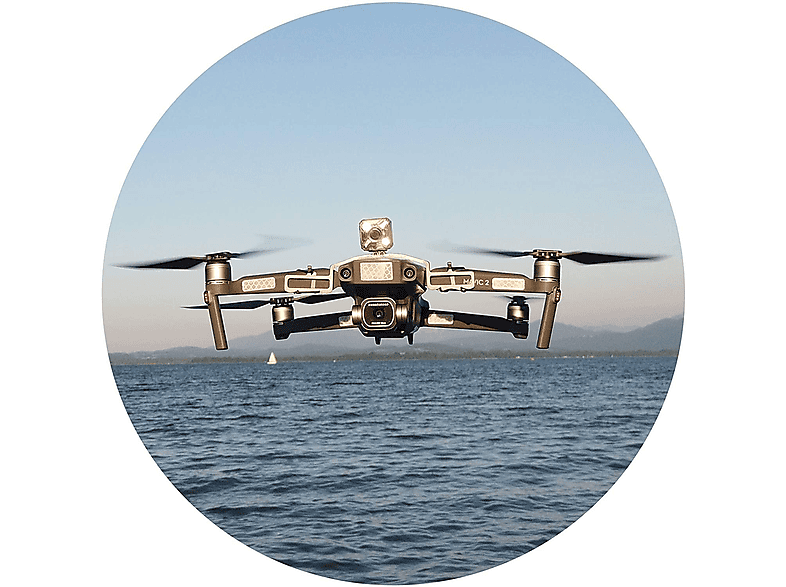 ROBOTERWERK BINA Single Drohnen Beleuchtungssystem, Transparent/Schwarz