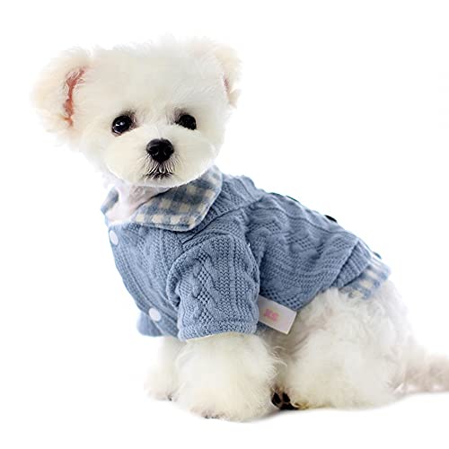 Hundepullover, Haustier Hundekleidung Haustier Katze Pullover Winter Welpen Pullover für kleine Hunde