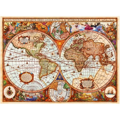 Grafika Weltkarte 3000 Teile Puzzle Grafika-02988-P