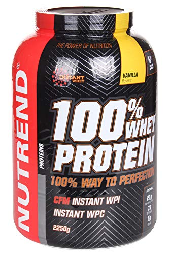 Nutrend 100% Whey Protein, Vanille - 2250g