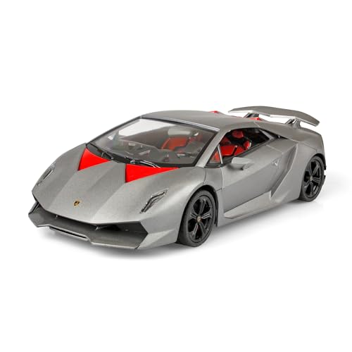 Cartronic RC Fahrzeug Lamborghini - Sesto Elemento - ferngesteuertes Auto - Spielzeug-PKW 1:18 Gelb - Remote Control car für Kinder ab 8 Jahren
