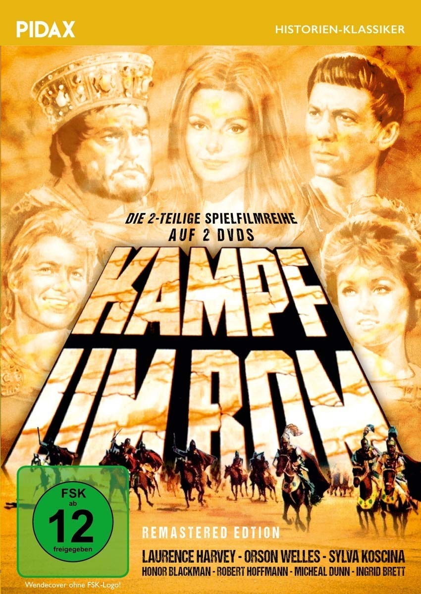 Kampf um Rom - Remastered Edition / Die komplette 2-teilige Spielfilmreihe mit Starbesetzung (Pidax Historien-Klassiker) [2 DVDs]