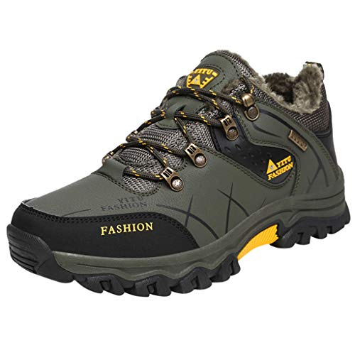 serliy😡 Wanderschuhe Herren Rutschfeste Trekkingschuhe Maenner Bequeme Trekkingschuhe Herren Leichte Wanderschuhe Herren Wasserdicht Outdoor Schuhe Männer für Sport Hiking Trekking-& Wanderhalbschuhe