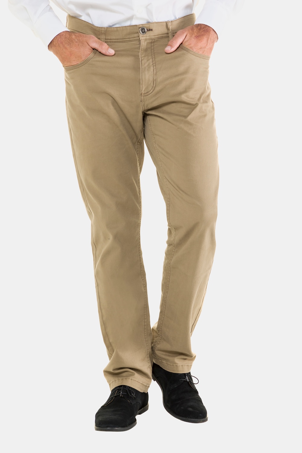 Große Größen 5-Pocket Hose, Herren, braun, Größe: 27, Baumwolle, JP1880