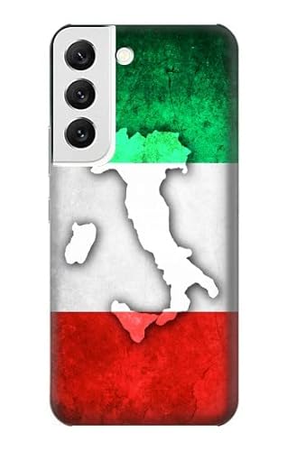 Schutzhülle für Samsung Galaxy S22, Motiv: Flagge Italien