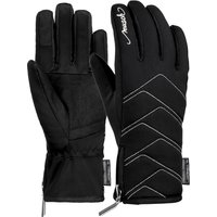 Reusch Damen Loredana Touch-TEC Handschuh, Black/Silver, 7