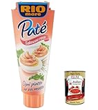 6x Rio Mare Patè Tonno Salmone rosa Lachs Thunfischcreme 100g Streichfähige + Italian Gourmet polpa 400g