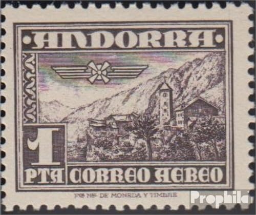 Prophila Collection Andorra - Spanische Post 58 mit Falz 1951 Symbole (Briefmarken für Sammler)