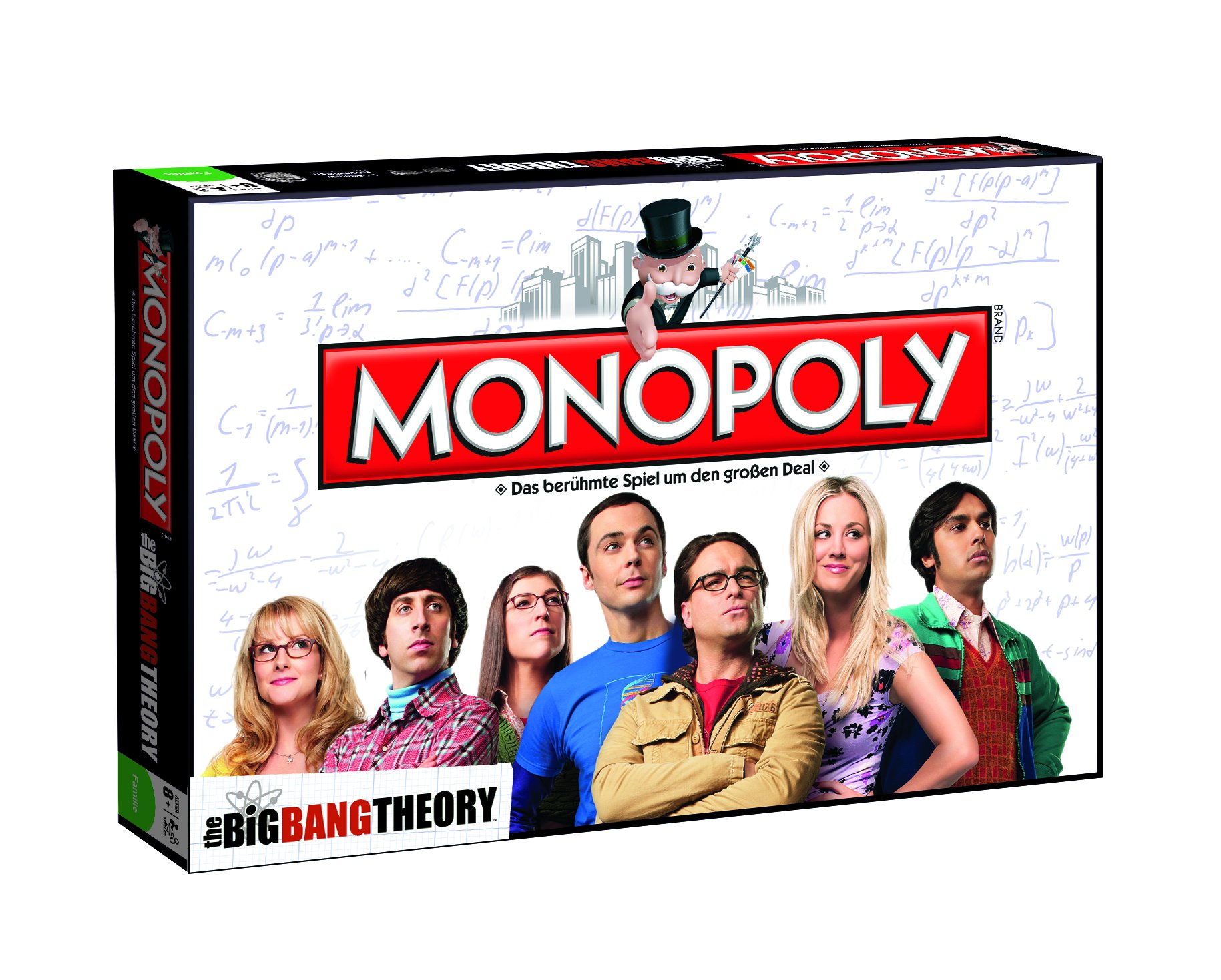 Monopoly The Big Bang Theory Edition Mit 7 Exklusiven Sammlerfiguren Der Brettspielklassiker Trifft Auf Die Alltagshelden Aus Dem Tv (Deutsch)