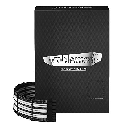 CableMod PRO ModMesh RT-Series ASUS ROG/Seasonic Cable Kits - schwarz/weiß