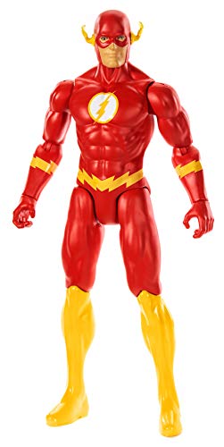 DC Mattel GDT51 Justice League True-Moves Actionfigur (30 cm) The Flash, Spielzeug ab 3 Jahren