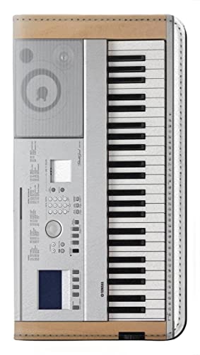 Keyboard Digital Piano Flip Hülle Tasche Klappetui für Motorola Moto G Stylus 5G (2023)