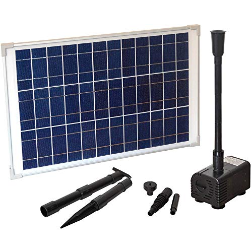 Heissner Wasserspiel Pumpen Set Solar 1000l/h