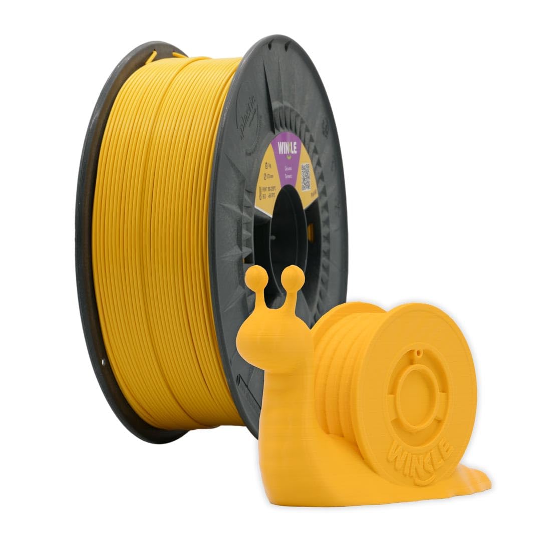 Winkle PLA HD Filament 1.75 mm Curcuma Filament für 3D-Druck, Spule 1000 kg