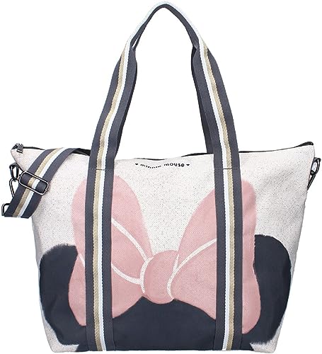 Mickey Mouse Damen Tasche Always Trending 32cm, Minnie Maus Shopper, Multicolor