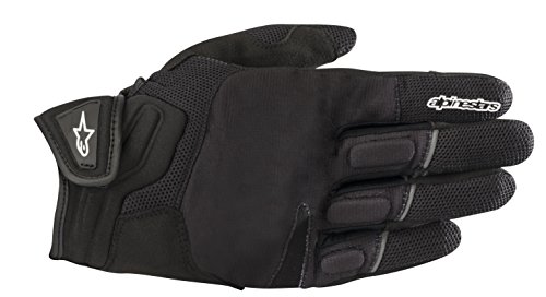 Alpinestars Motorradhandschuhe Atom Gloves Black White, Schwarz/Weiss, XL