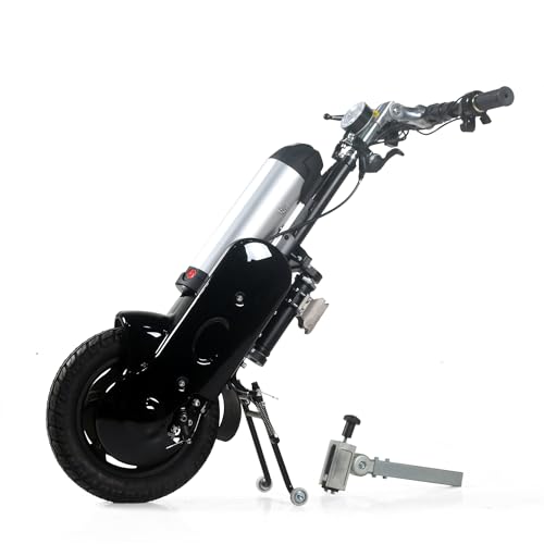 R00Q1 Elektrisches Dreirad für Erwachsene, elektrisches Handrad, Rollstuhl, Trike, elektrisches schnelles elektrisches Dreirad, motorisiertes Dreirad, elektrisches Fahrrad, Standard, Schwarz