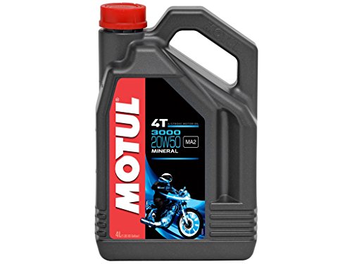 Motul 3000 4T 20W50 Motorenöl, 4 Liter