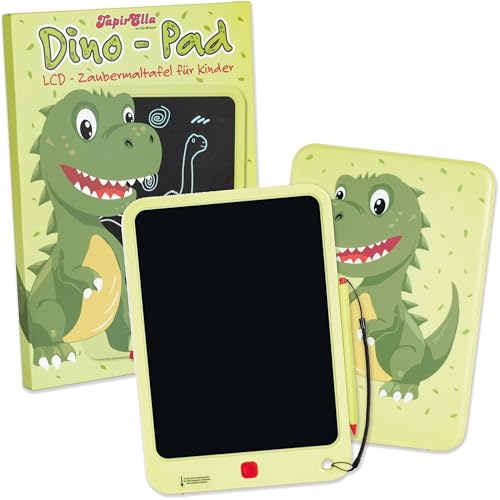 Lutz Mauder LCD-Zaubermaltafel * Dino PAD * für Kinder ab 3 Jahre | Dinosaurier Maltafel Tafel Malen Spielen Weihnachten Geschenk