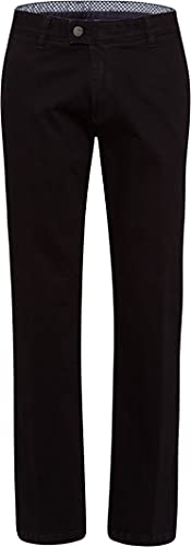 Eurex by Brax Herren Style Jim Tapered Fit Jeans, Black, 38W / 32L