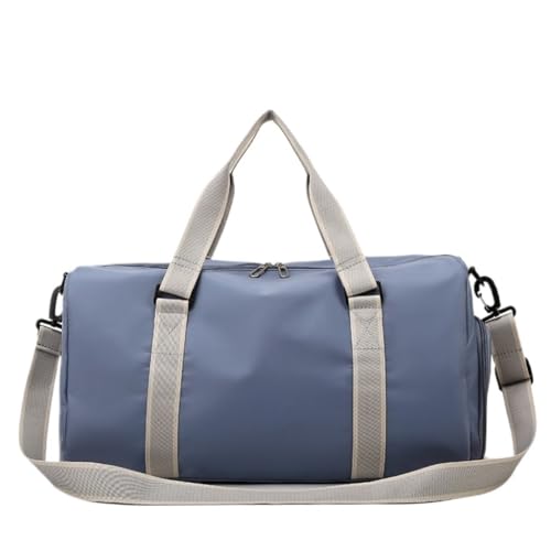 Gymbag Turnbeutel, Handreisetasche, Schulter-Sportrucksack, Trocken- Und Nasstrenn-Yogatasche Sports Bag (Color : Blue, Size : A)