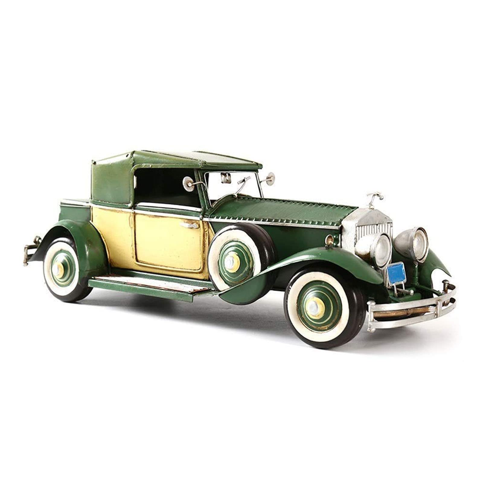 WangXLDD Modellauto kompatibel mit Rolls-Royce Phantom 1932 Modell im Maßstab 1:18, eisenbeschichtetes Ornament für Zuhause, Büro, Geschäft, Schreibtisch, Regal, Dekoration, Geschenk