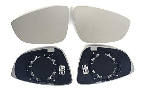 Pro!Carpentis Spiegel Spiegelglas links + rechts 2er Set kompatibel mit Passat CC Typ 357 von 06/2008 bis 02/2012 beheizt