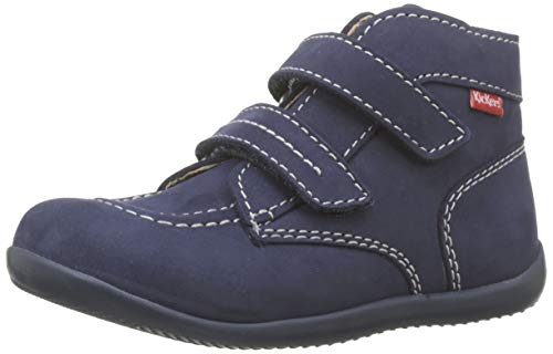 Kickers Unisex Baby BONKRO Stiefel, Blau (Marine Perm 10), 22 EU