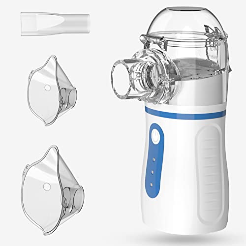 Inhalator Vernebler Tragbarer Inhalationsgerät für Kinder Erwachsene