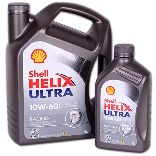 Shell Helix Ultra Racing 10W-60 5 +1 Liter
