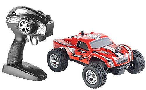 Simulus ferngesteuert Auto: Ferngesteuerter Monster-Truck Land Monster, 2,4-GHz-Funk, 15 km/h (Ferngesteuerte Monstertrucks, Monster Truck mit Fernbedienung, Ferngesteuertes Spielzeug)