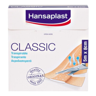 Hansaplast Pflaster CLASSIC 7577582 8cmx5m