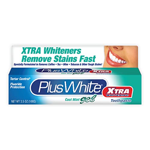 Plus+White Toothpaste Xtra Whitening Mint Gel 104 ml (Zahnpasta)