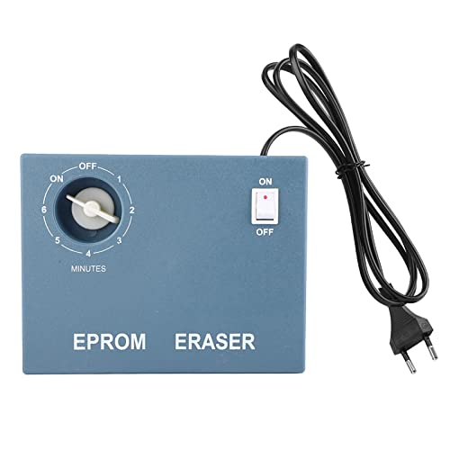 1-teiliger UV-EPROM-Radiergummi Mini-Größe Hochgeschwindigkeits-220-V-Einstell-Timer Leichtgewicht zum Löschen von EPROM-Chips(European plug)