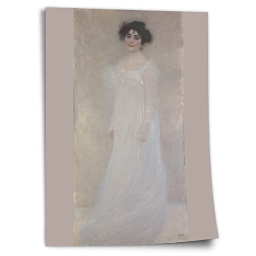 Printistico Poster Gustav Klimt - Serena Pulitzer Lederer (1899) Kunstdruck ohne Rahmen, Wandbild - A4, A3, A2, A1, A0, XXL - Wohnzimmer, Schlafzimmer, Küche, Deko