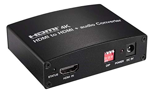 PremiumCord HDMI 4K Repeater/Extender Audio Extractor unterstützt 4K HDMI