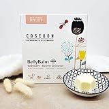 COSCOON BellyBalm DIY-Kit für Schwangerschaft Cremesteine für Bauch zum Selbermachen