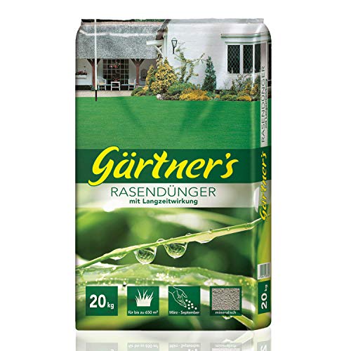Gärtner's Rasendünger mit Langzeitwirkung 20 kg