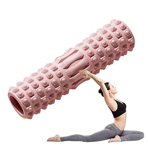 Yoga Back Roller, Medium Density Workout EVA Yoga Roller For Back Stretch, Portable Fitness Roller Bar For Leg, Calf, Back
